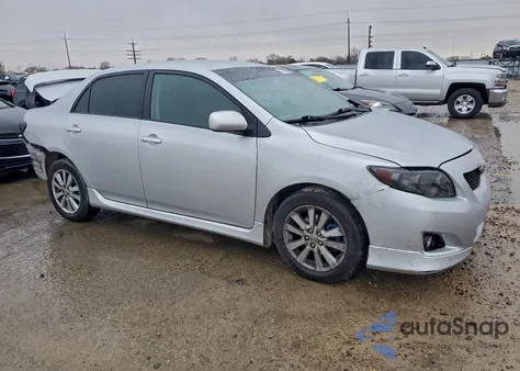 2010 Toyota Corolla Base from USA, damaged, VIN 2T1BU4EE7AC444704